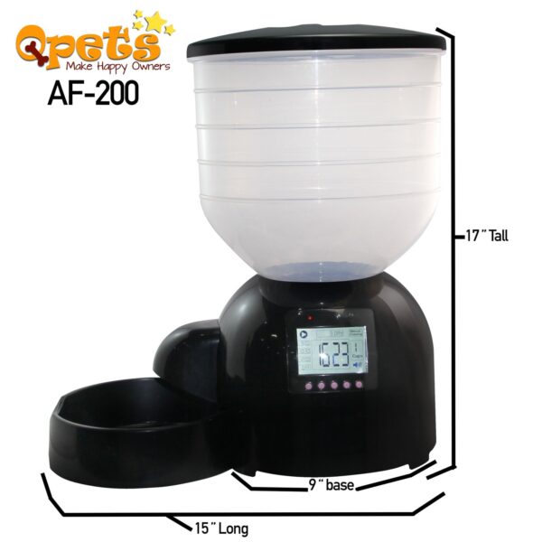 Qpets AF-200 Programmable Automatic Pet Feeder - Image 3