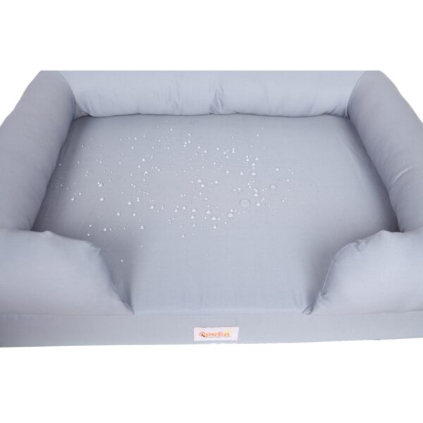 Qpets Dog Bed, Memory Foam Pet Bed, with Couch Arm, Comfortable ang Waterproof - Image 6